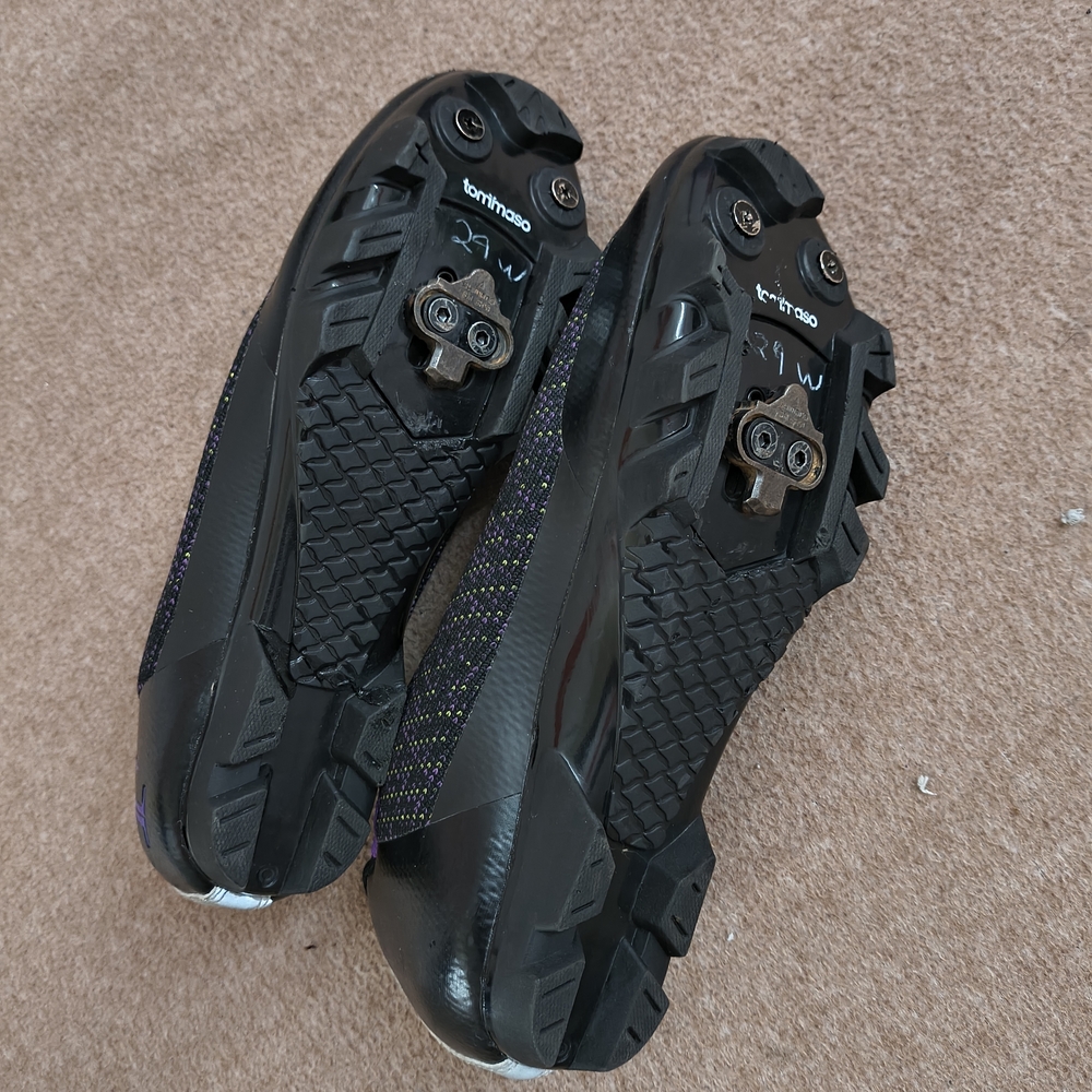 Women's Black Cycling Shoes